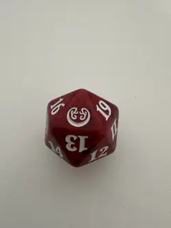 Kaladesh Red Blue Dice Standard D20 Spindown MTG Magic the Gathering KLD - Image 1