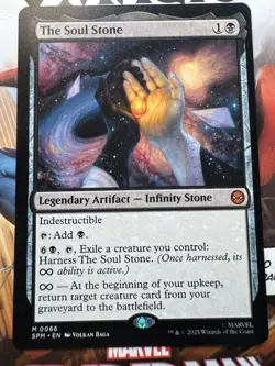 The Soul Stone Marvel's Spider-Man Regular Magic Mtg Mythic - Image 1