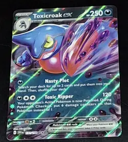 Toxicroak Ex Pokemon Prize Pack Series 3 Promo Pokemon TCG 131/198 - Image 1