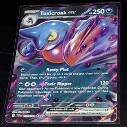 Toxicroak Ex Pokemon Prize Pack Series 3 Promo Pokemon TCG 131/198 - Image 2