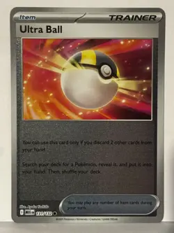 Ultra Ball Reverse Holo 131/132 ME01: Mega Evolution NM Pokemon Fast Ship - Image 1