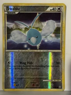 Swablu Reverse Holo 78/102 Triumphant LP Pokemon Fast Ship - Image 1