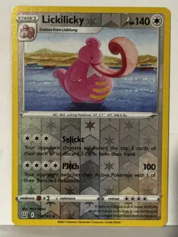 Lickilicky Reverse Holo 114/163 SWSH05: Battle Styles NM Pokemon Fast Ship - Image 1