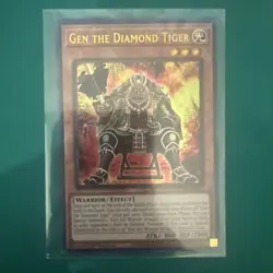 Yugioh Gen the Diamond Tiger MP24-EN247 - Ultra Rare - 1st Edition - NM - Image 1