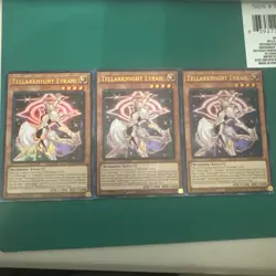 3x yugioh tellarknight lyran ultra rare mp24-en194 - Image 1