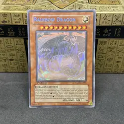 Yugioh Rainbow Dragon TAEV-EN006 Ghost Rare 1st Edition NM/M - Image 1