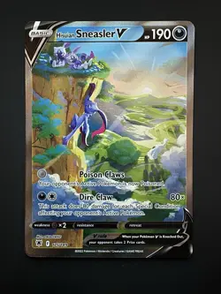 Hisuian Sneasler V 175/189 Astral Radiance 2022 Alt Art Rare Pokemon Card - Image 1