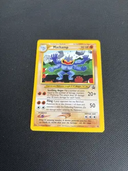 Pokemon Card Black Star Promo Machamp 43 WOTC - Image 2