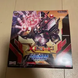 BANDAI Digimon Card Game Booster X Record 24 pack BOX BT-09 Japan - Image 1