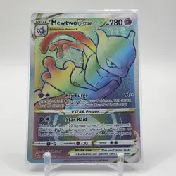 Mewtwo VSTAR - 079/078 - Secret Rare - Pokemon GO - Pokemon Card - NM/M - Image 1