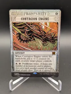 Contagion Engine Outlaws of Thunder Junction: Breaking News Foil - Image 1