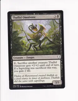 2018 VINTAGE MAGIC THE GATHERING MTG THALLID OMNIVORE (PdC) - Image 1