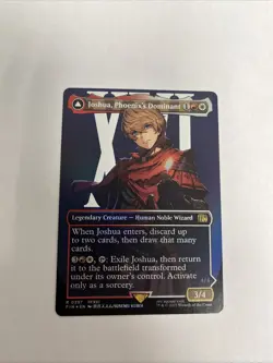 Joshua, Phoenix’s Dominant Borderless Foil FF MTG - Image 1