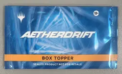 Aetherdrift Box Topper Pack UNOPENED English MTG Magic on Gathering - Image 1