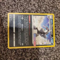 GALARIAN OBSTAGOON 119/202 Sword and shield BASE STAMPED HOLO Pokemon - Image 1