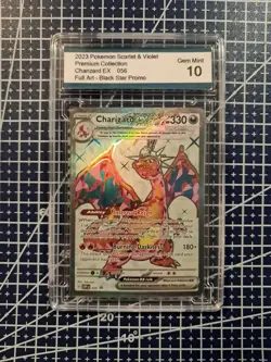 Charizard Ex SVP 056 Black Star Promo 2023 Holo Pokemon Gem Mint 10 - Image 2