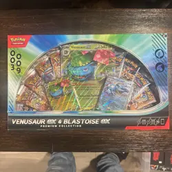 Pokemon TCG Venusaur And Blastoise EX Premium Collection New Factory Sealed - Image 1