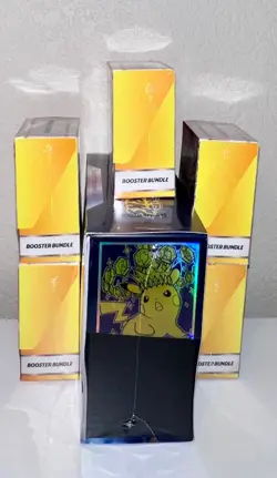 Pokemon Surging Sparks Elite Trainer Box and 5x Booster Bundle lot NEW SEALED - Image 2