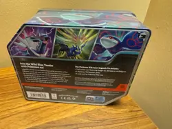 Pokemon TCG: Azure Legends Tin - Kyogre - Sealed - Image 2