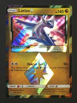 Pokemon TCG Latios 108/168 Prism Star Holo Rare SM Celestial Storm NM - Image 1