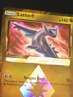 Pokemon TCG Latios 108/168 Prism Star Holo Rare SM Celestial Storm NM - Image 2