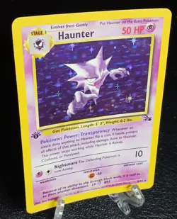 1st Edition Haunter 6/62-1999 Vintage Fossil-Holo-Pokemon-NM - Image 4