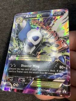 Pokemon TCG Card XY Promos XY63 Standard Size M Absol EX Holo NM Near Mint - Image 3