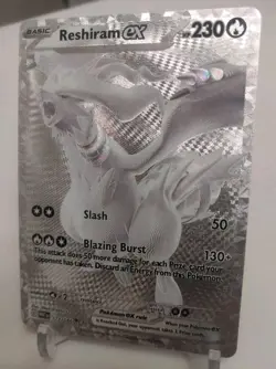 *Custom-made* *SALE*High Quality,2pc Set Reshiram/Zekrom Ex"Display Card" - Image 3