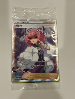 Klara (Full Art) SWSH302 SWSH: Sword & Shield Holo SEALED PROMO Pokemon Card - Image 1