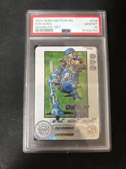 Dragon Ball Heroes Trading Card MM5-018 Da Son Goku PSA10 Japanese Collectible - Image 3