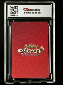 Gengar Eevee CG 10 Card Database Let’s Go CGC PSA Pokemon 2025 - Image 2