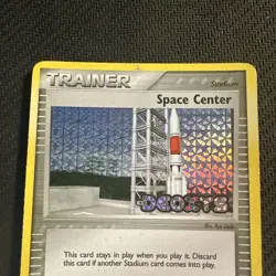 Pokemon TCG Space Center Deoxys Stamped Reverse Holo Card 91/107 NM/LP - Image 2