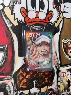 Trafalgar Law OP01-002 L Parallel ONE PIECE Card Game ROMANCE DAWN Japanese - Image 1