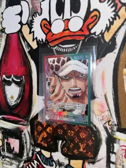 Trafalgar Law OP01-002 L Parallel ONE PIECE Card Game ROMANCE DAWN Japanese - Image 2