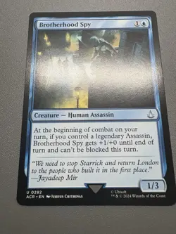 Brotherhood Spy 0282 MTG ACR Uncommon LP Regular - Image 1
