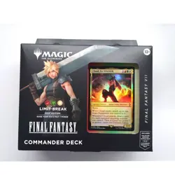 FINAL FANTASY MTG Commander Deck English Edition Magic The Gathering FF7 267405 - Image 1