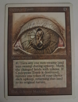 Cyclopean Tomb HP Unlimited MTG Magic the Gathering - Image 1