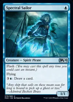 Spectral Sailor - Light Play MTG Magic 2020 Core Set - Image 1