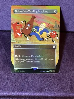 Nuka-Cola Vending Machine Foil Extended Art Pip HP MTG - Image 4