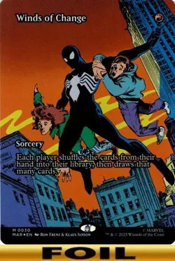 1x - Winds of Change - FOIL BORDERLESS #30 - Marvel Eternal-Legal - NM MTG - Image 1