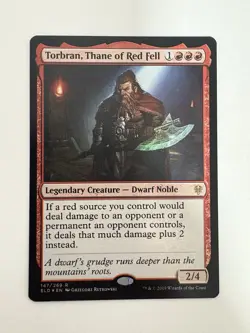 Torbran Thane of Red Fell Foil MTG Magic the Gathering Card NM Near Mint ELD - Image 1