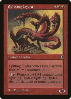 2x Spitting Hydra Stronghold MP MTG - Image 1