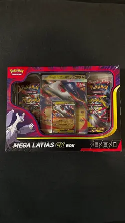 Pokemon TCG Mega Evolution Mega Latias EX Box Sealed Box - Image 1