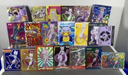 Pokemon Lot of 20 Cards and Stickers All Mewtwo #150 Mewtwo Only Pokemon Lot - Image 1