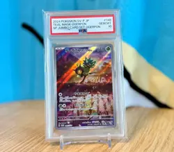 PSA 10 2024 POKEMON JAPANESE SV-P PROMO 148 TEAL MASK OGERPON - Image 1