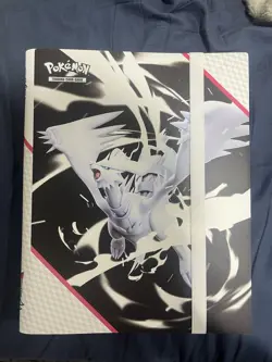 POKEMON OFFICIAL WHITE FLARE BINDER Collection *BINDER ONLY* - Image 1