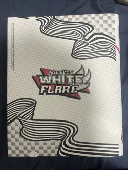 POKEMON OFFICIAL WHITE FLARE BINDER Collection *BINDER ONLY* - Image 2