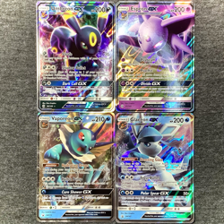 Umbreon + Espeon + Glaceon + Vaporeon GX - Pokemon Cards - Lot Of 4 NM - Image 1
