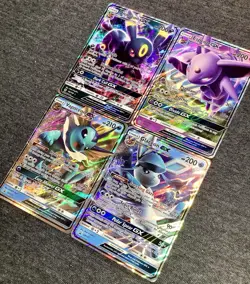 Umbreon + Espeon + Glaceon + Vaporeon GX - Pokemon Cards - Lot Of 4 NM - Image 3