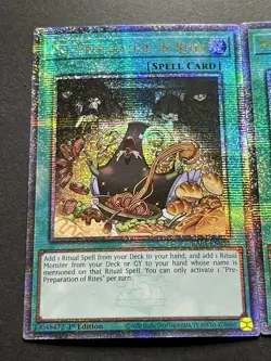 3x Pre-Preparation Of Rites | RA01-EN055 | Quarter Century Secret Rare | YuGiOh! - Image 3